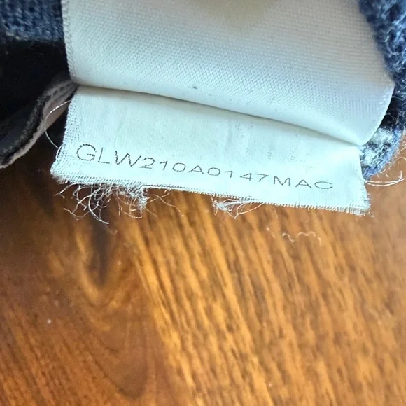 Louis philippe Men's Blue Striped Half-Zip Sweater - xl - merino - Picture 8 of 8